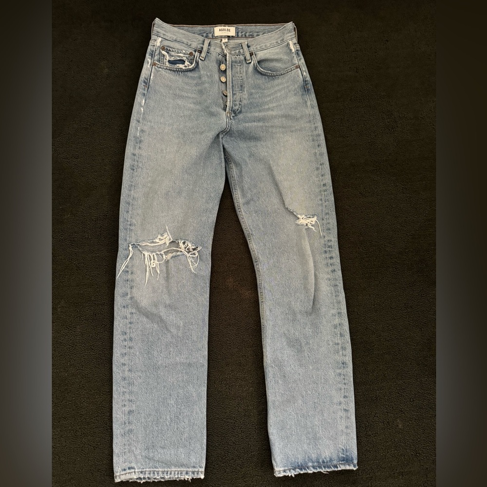 Agolde distressed jeans